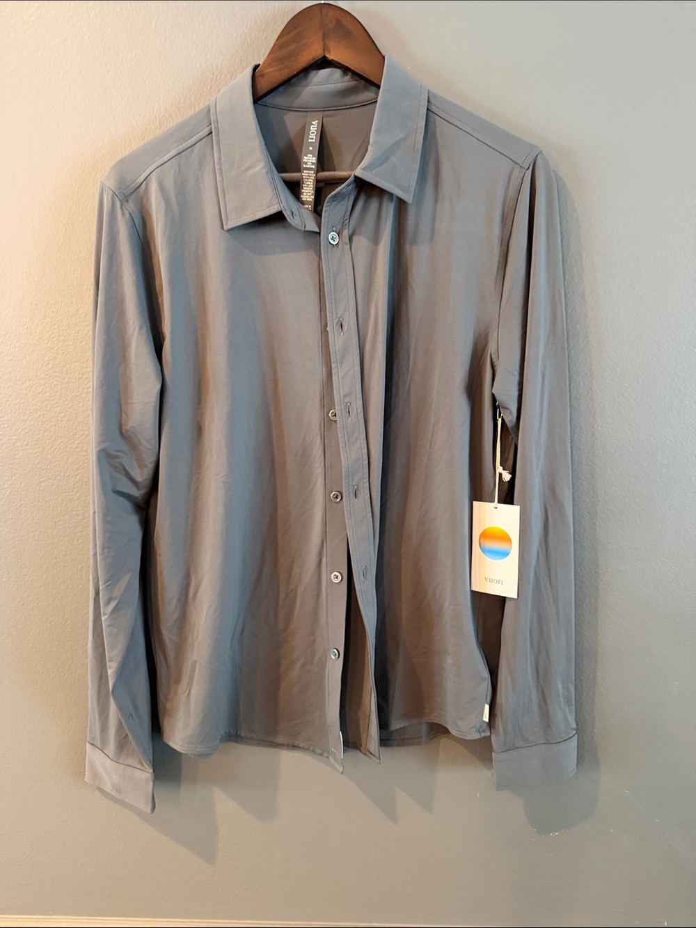 Vuori Dark PewterButton Down Shirt